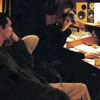 Robbie and Peter in the studio