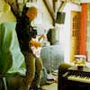 Mike on guitar